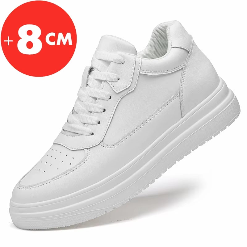 Høye Sneakers for Menn – Øk Høyden med 8 cm | Komfort & Stil | Str. 36–44