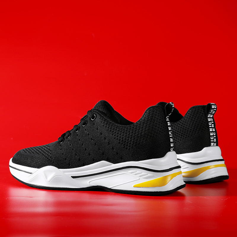 Herresko med Skjult Hælheving – Øk Høyden med 6 cm – Komfortable og Stilrene Høydesko