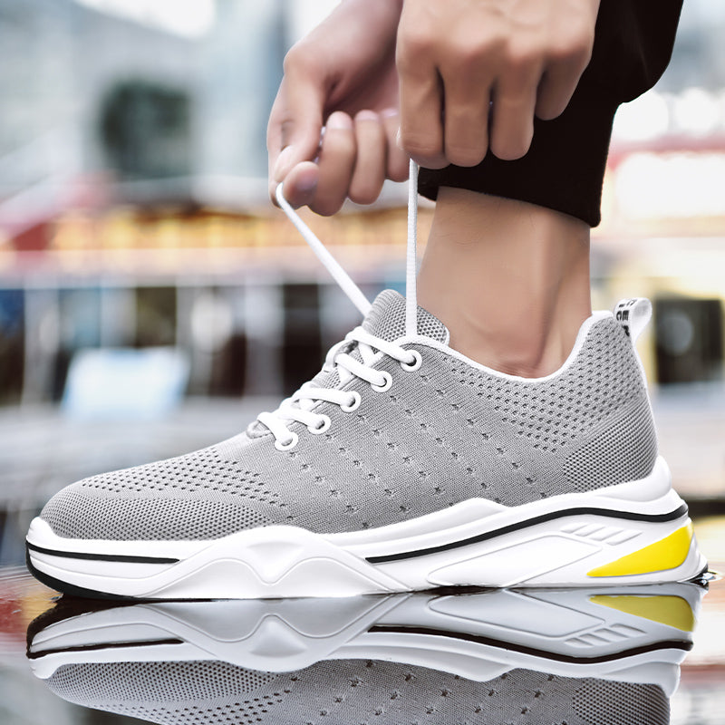 Herresko med Skjult Hælheving – Øk Høyden med 6 cm – Komfortable og Stilrene Høydesko