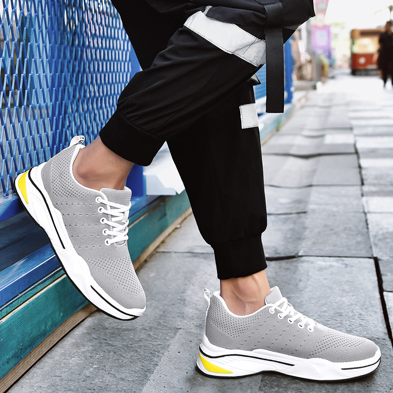 Herresko med Skjult Hælheving – Øk Høyden med 6 cm – Komfortable og Stilrene Høydesko