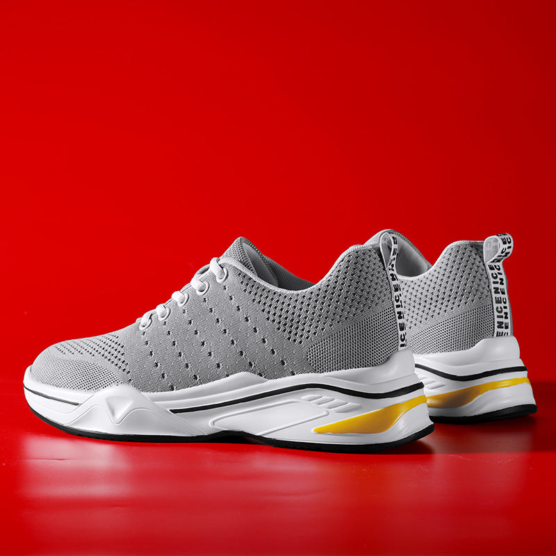 Herresko med Skjult Hælheving – Øk Høyden med 6 cm – Komfortable og Stilrene Høydesko