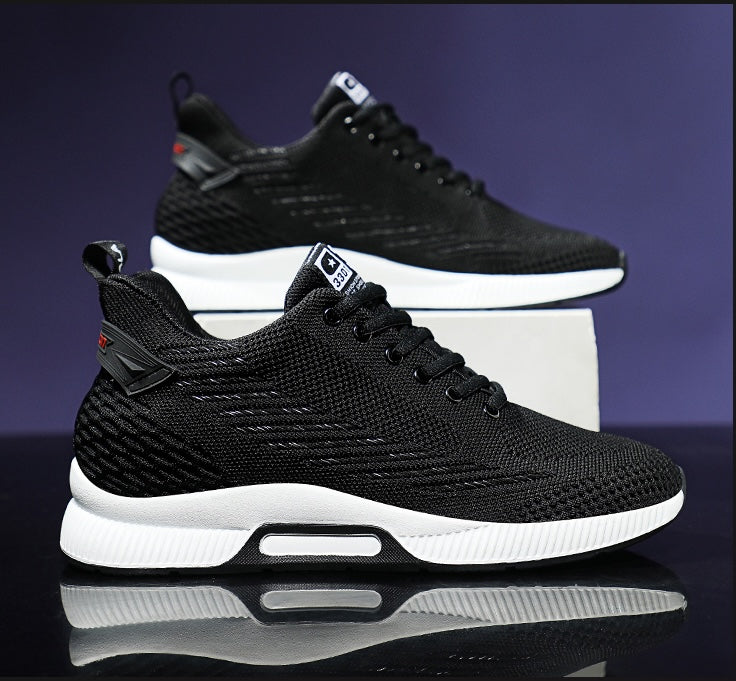 Høye Joggesko for Menn – Skjult Hælinlegg Øker Høyden med 6 cm