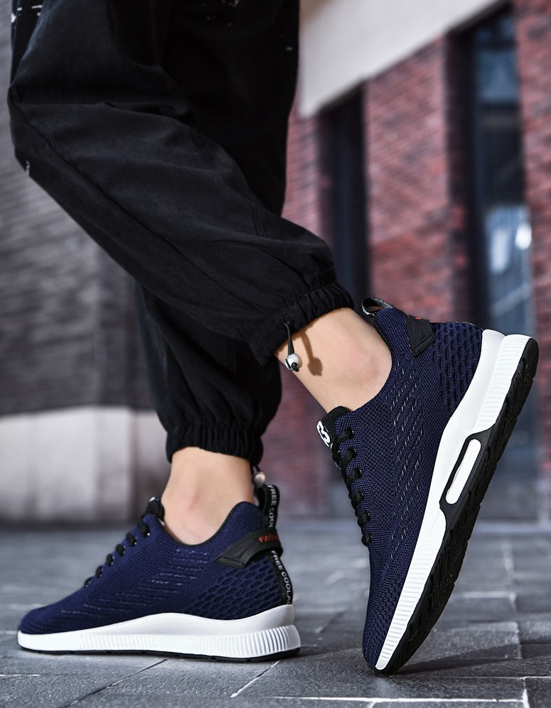 Høye Joggesko for Menn – Skjult Hælinlegg Øker Høyden med 6 cm