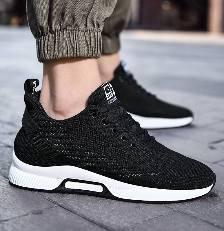 Høye Joggesko for Menn – Skjult Hælinlegg Øker Høyden med 6 cm