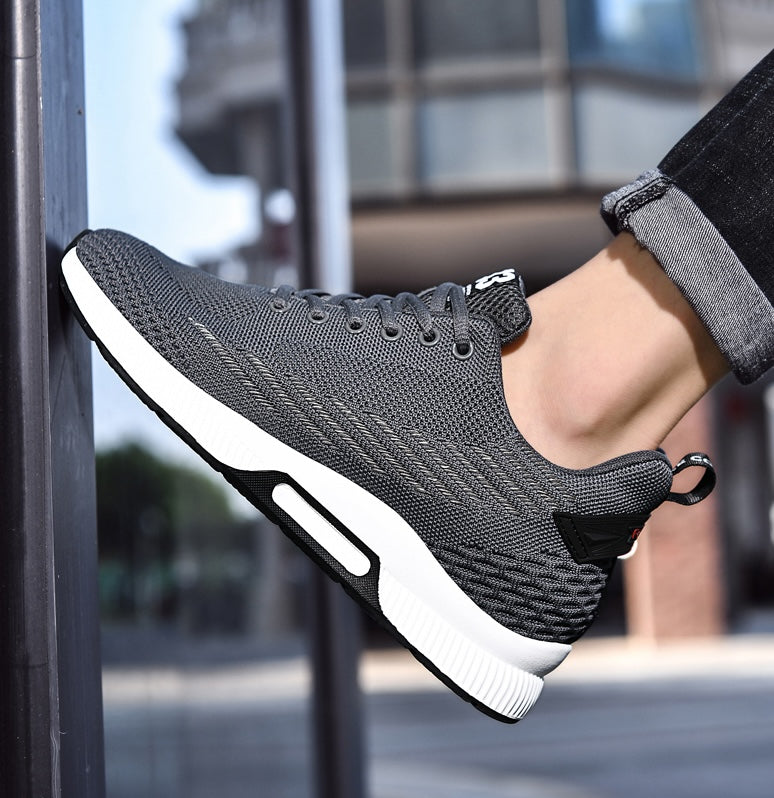 Høye Joggesko for Menn – Skjult Hælinlegg Øker Høyden med 6 cm