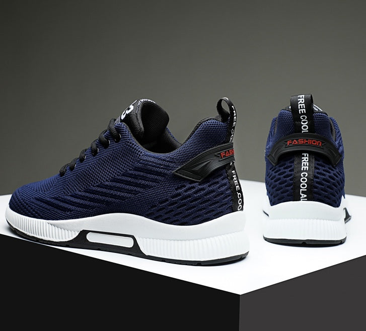 Høye Joggesko for Menn – Skjult Hælinlegg Øker Høyden med 6 cm