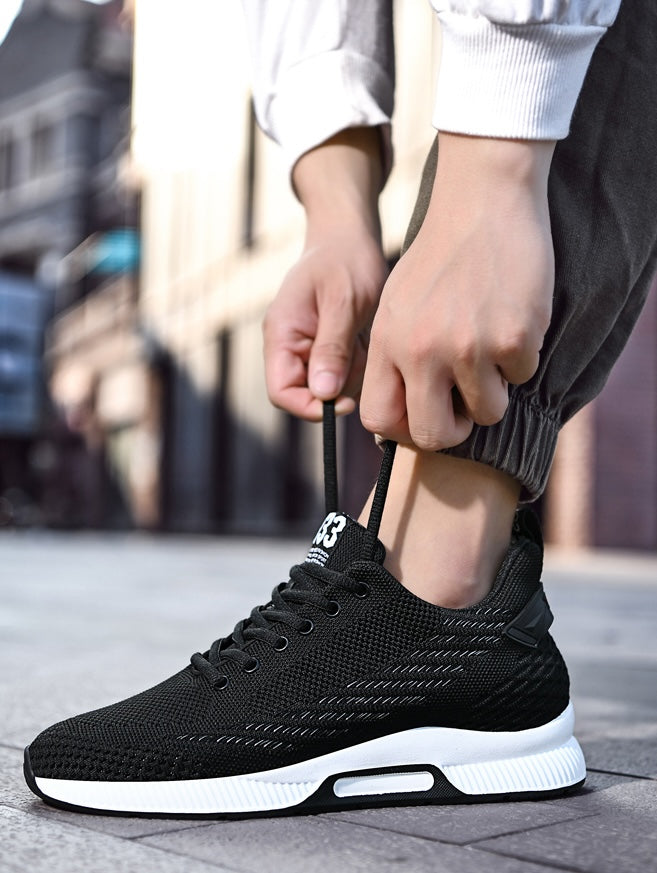 Høye Joggesko for Menn – Skjult Hælinlegg Øker Høyden med 6 cm