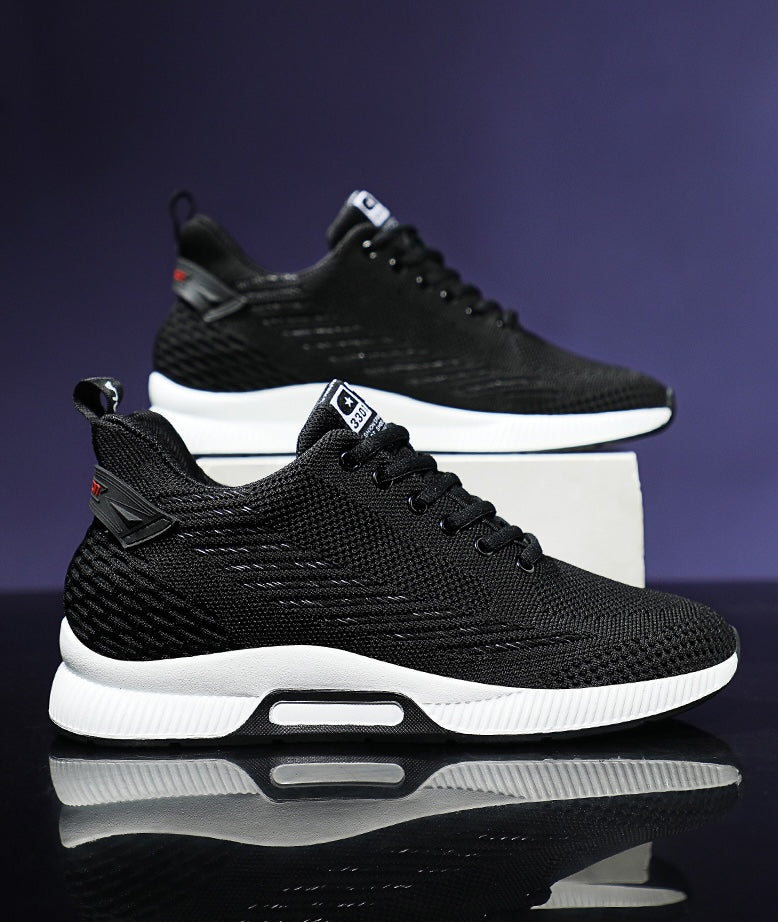 Høye Joggesko for Menn – Skjult Hælinlegg Øker Høyden med 6 cm