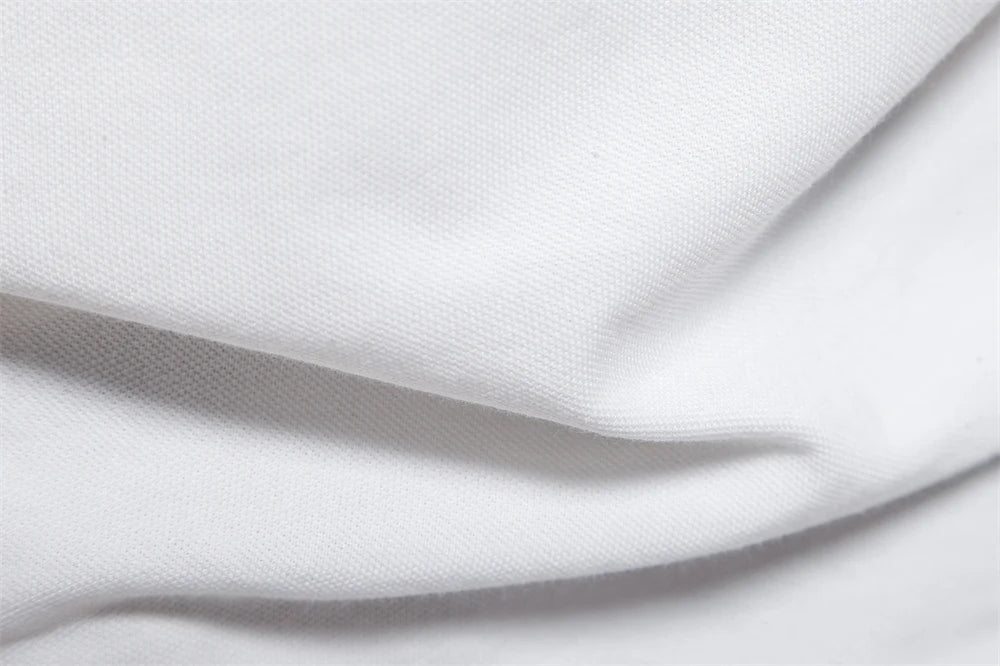 Klassisk Pique Polo for Herre – Kortermet i Bomull, Ensfarget og Perfekt til Sommeren