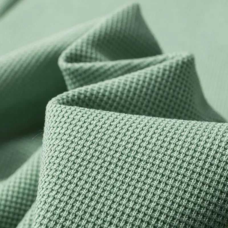 Trendy Ensfarget Hette-T-skjorte for Herre – Kortermet Pullover i Høy Kvalitet (Sommer)