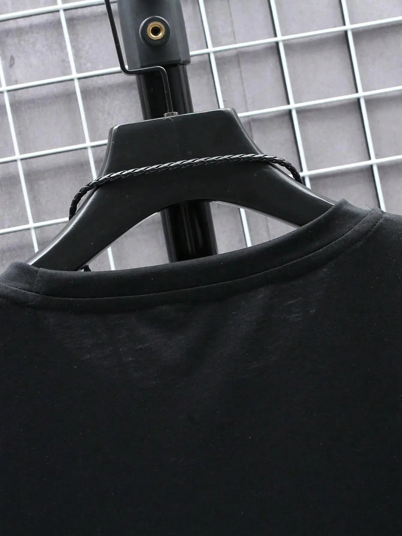 Oversized T-skjorte for Herre – Streetwear i Bomull med Print, Kort Erm og Løs Passform