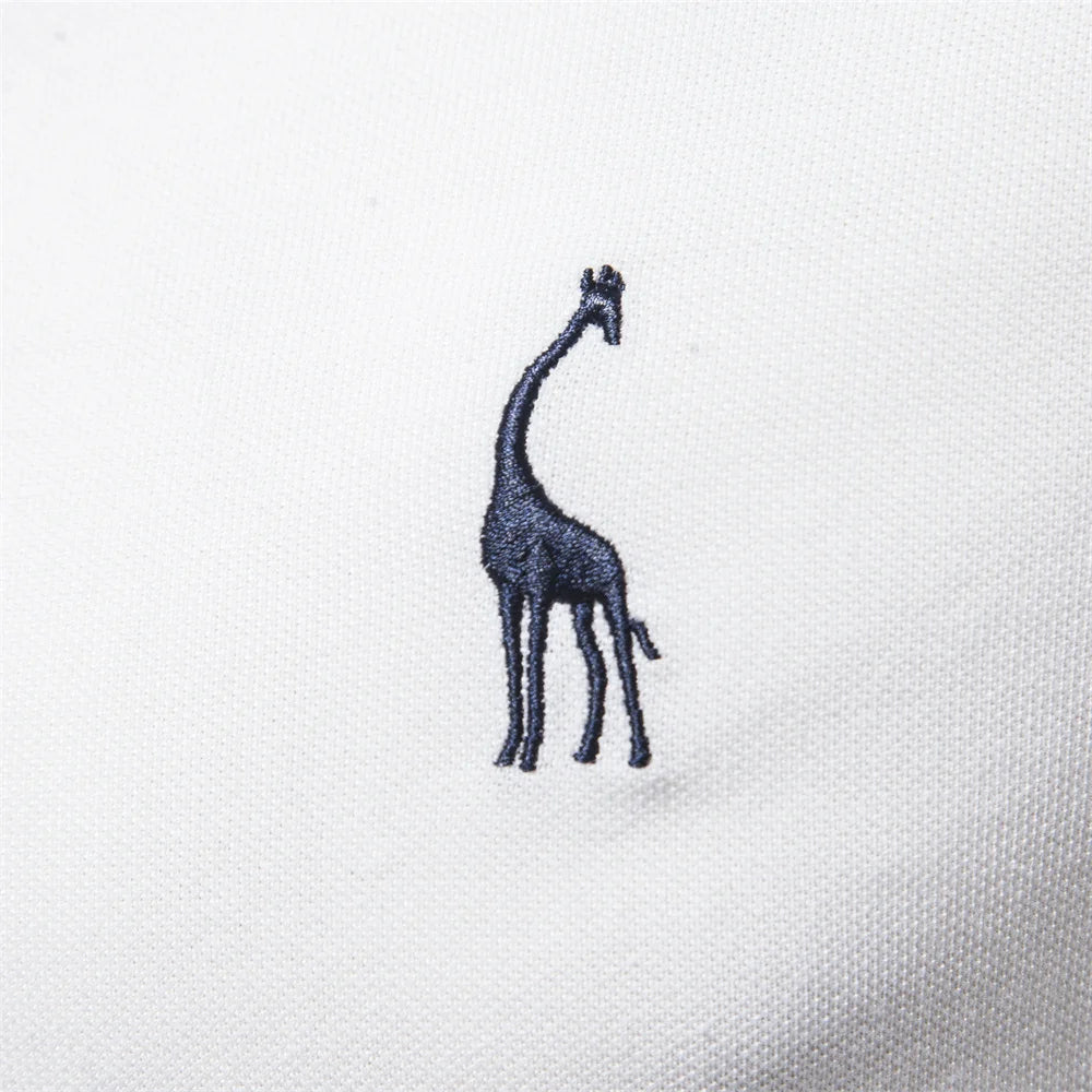 Klassisk Pique Polo for Herre – Kortermet i Bomull, Ensfarget og Perfekt til Sommeren