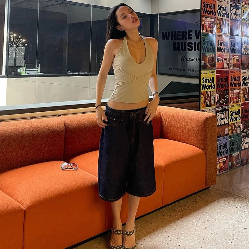 Trendy Halterneck Tanktop – Sexy & Komfortabel Sommerstil