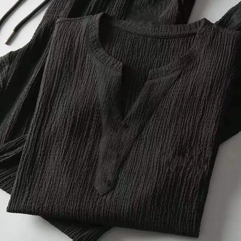 Sommer Joggedress for Menn – T-skjorte + Bukse Sett fra MOOWNUC | Sporty og Komfortabelt