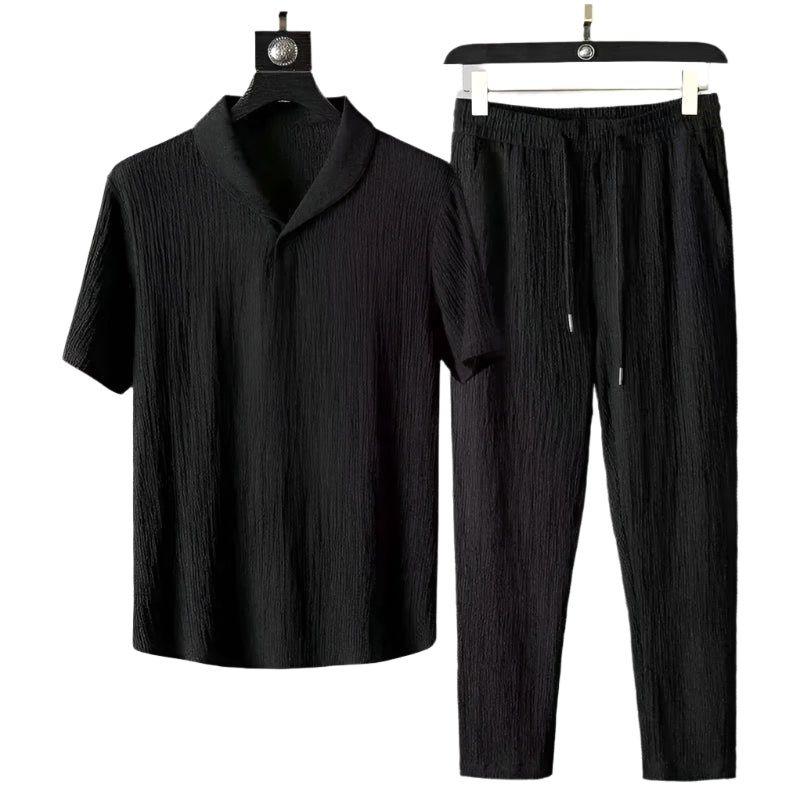 Sommer Joggedress for Menn – T-skjorte + Bukse Sett fra MOOWNUC | Sporty og Komfortabelt