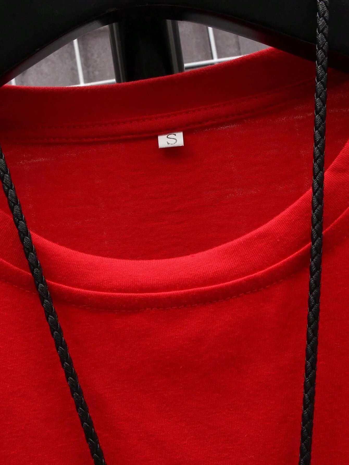 Oversized T-skjorte for Herre – Streetwear i Bomull med Print, Kort Erm og Løs Passform