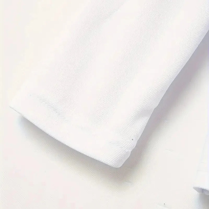 Langermet Polo for Menn – Klassisk Business-Casual Skjorte med Krage (Vår & Høst)