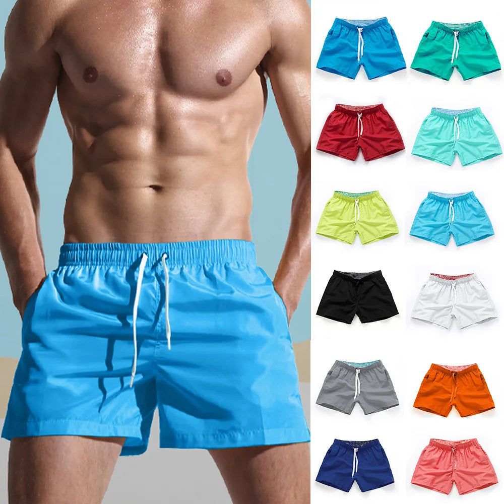 Hurtigtørkende Badeshorts for Herre – Komfortable og Pustende Badebukser til Strand og Surf
