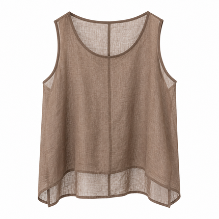 Singlet i Bomull & Lin til Dame – Vintage Stil & Sommer Basic