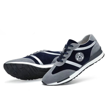 Høydeøkende Sportssko for Menn – Skjult 8 cm Løft, Komfort og Pustende Design