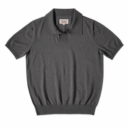 Strikket Poloskjorte til Herre – Slim Fit med Elegant Italiensk-Inspirert Stil