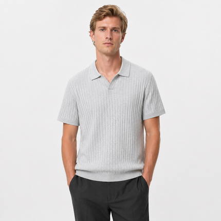 Lyocell Polo T-skjorte til Herre – 100% Lyocell & Elegant Business Casual