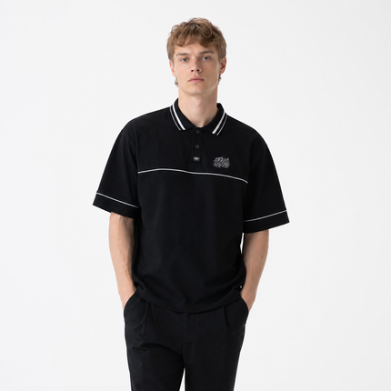Polo T-skjorte til Herre – Brodert Streetwear & Løs Passform