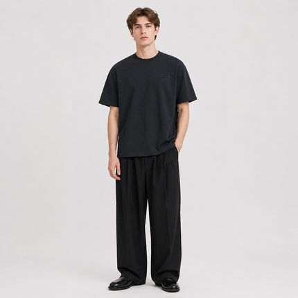 Kraftig T-skjorte til Herre – 280g Bomull & Minimalistisk Design