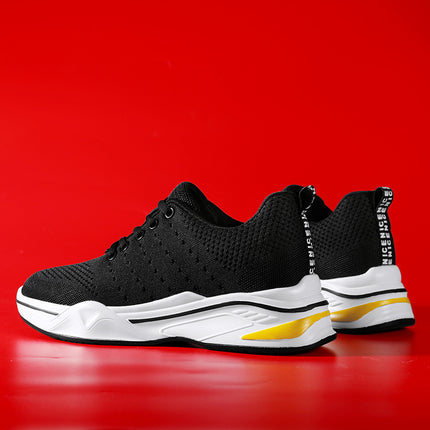 Herresko med Skjult Hælheving – Øk Høyden med 6 cm – Komfortable og Stilrene Høydesko