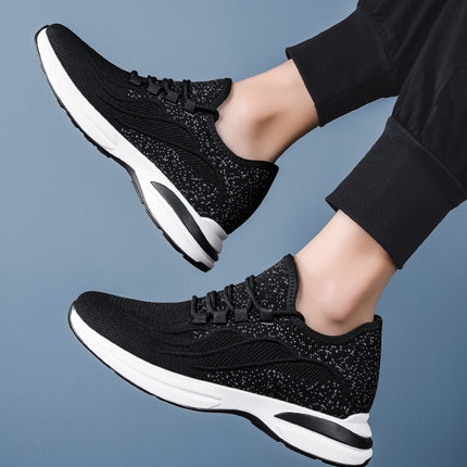 Sommer Sko for Menn med Skjult Hælløft – Pustende Mesh Sneakers med 7 cm Høydeøkning