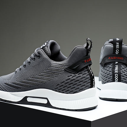 Høye Joggesko for Menn – Skjult Hælinlegg Øker Høyden med 6 cm