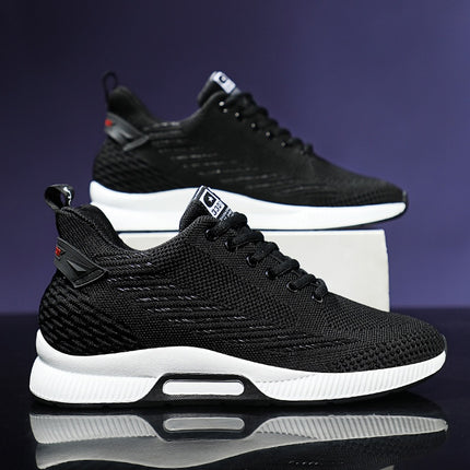 Høye Joggesko for Menn – Skjult Hælinlegg Øker Høyden med 6 cm