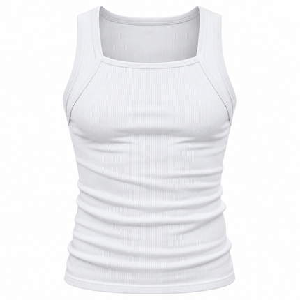 Sporty tanktop for menn med avslappet design