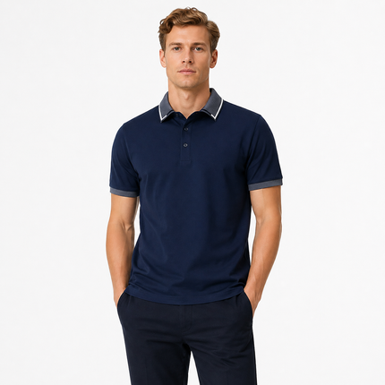 Polo T-skjorte til Herre – Slim Fit & Lett Sommerkomfort
