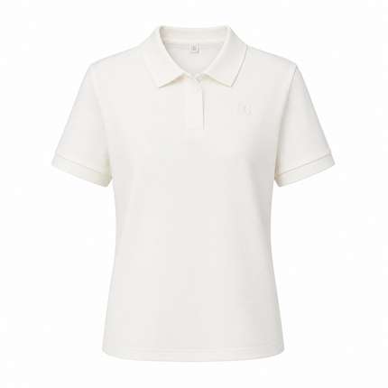 Polo T-skjorte til Dame – Asymmetrisk Sommerstil med Krage