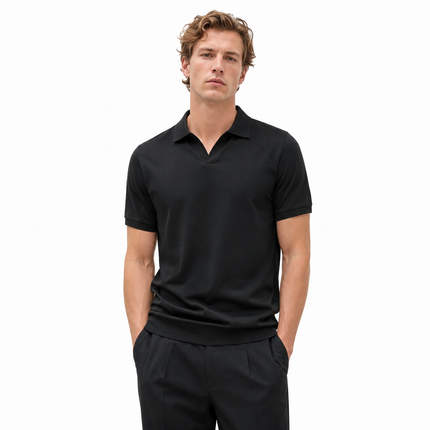 Silkemyk Polo til Herre – Pustende Old Money Sommerstil