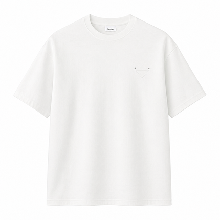Kraftig T-skjorte til Herre – 280g Bomull & Minimalistisk Design