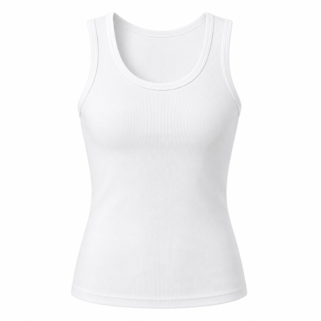 Bodybuilding Tank Top til Herre – Elastisk Bomulls Fitness Vest