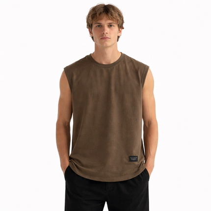 Piké Singlet til Herre – Pustende & Sporty Basic Tank Top