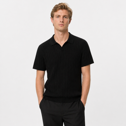 Lyocell Polo T-skjorte til Herre – 100% Lyocell & Elegant Business Casual