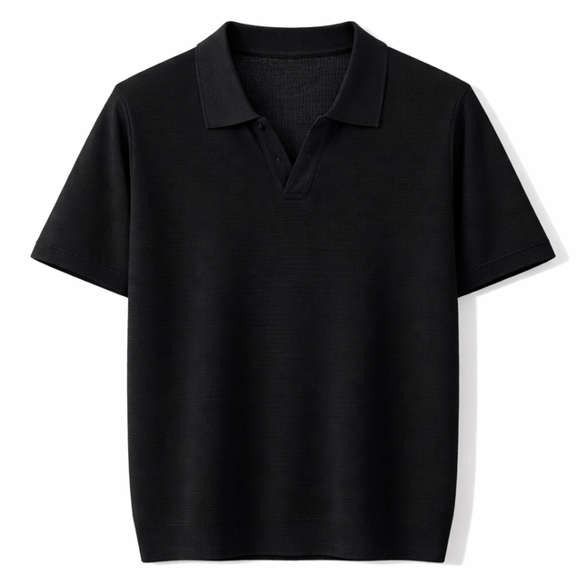 Lyocell Polo T-skjorte til Herre – 100% Lyocell, Lett & Business Casual