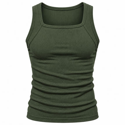 Sporty tanktop for menn med avslappet design