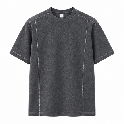 Premium T-skjorte til Herre – 260g Kraftig & Minimalistisk Stil