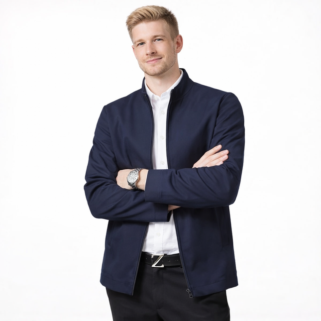 Herre Business Jakke – Elegant & Formell | Luksus Dressjakke til Høst/Vår