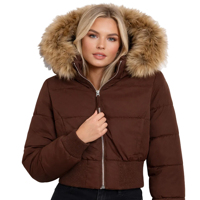 Varm Dunjakke for Dame med Hette – Tykk, Myk og Stilren Jakke til Høst og Vinter 2025 | Komfortabel Streetwear