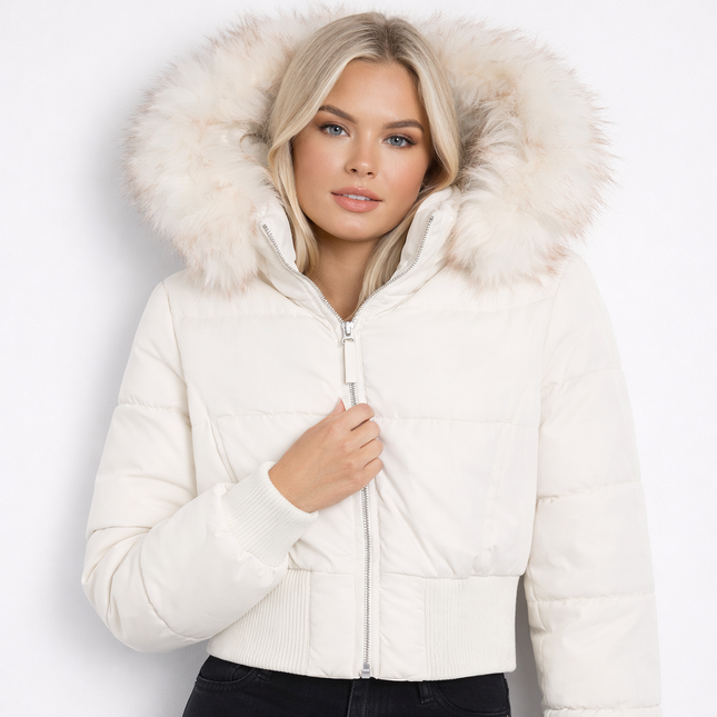 Varm Dunjakke for Dame med Hette – Tykk, Myk og Stilren Jakke til Høst og Vinter 2025 | Komfortabel Streetwear