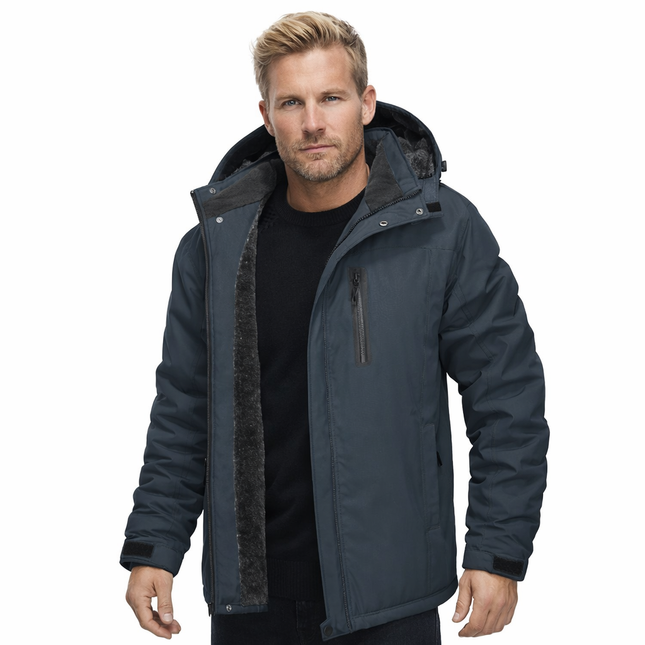 Herre Vinterjakke – Tykk Fleece & Vanntett Softshell | Skijakke & Vindjakke til Friluft & Hverdag