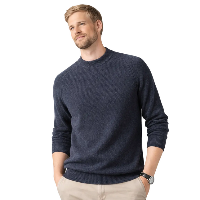 Luksuriøs Ullgenser for Herre – Vintergenser med Lange Ermer i Strikket Design (2024)