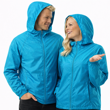 Unisex Turjakke – Vanntett & Vindtett | Lett Vindjakke med Solbeskyttelse for Fotturer & Utendørs