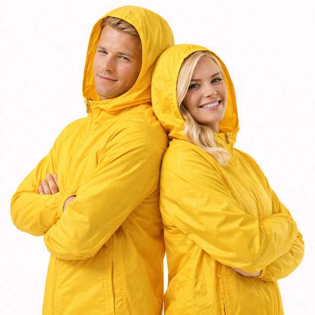 Unisex Turjakke – Vanntett & Vindtett | Lett Vindjakke med Solbeskyttelse for Fotturer & Utendørs